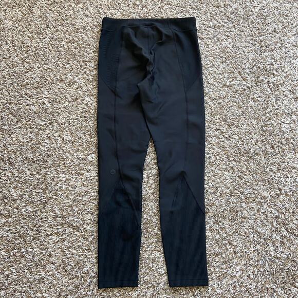 FLAW prAna Sculpt Send Off Legging Women's L Black Fitted High Rise Full Length - Picture 6 of 13
